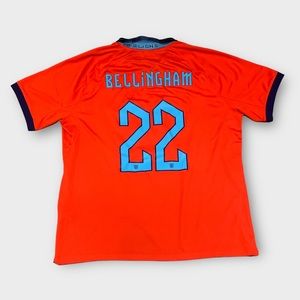 England Jude Bellingham 2022 World Cup Nike Jersey